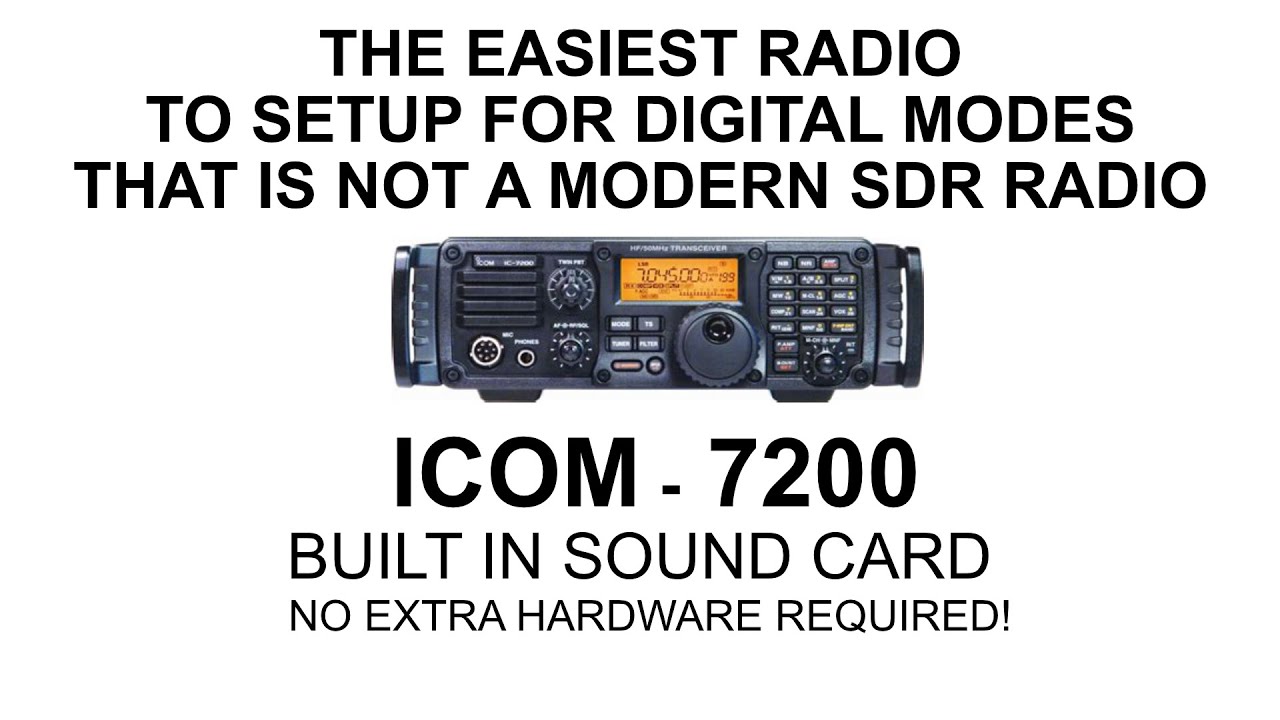 icom ic 7100 digital modes