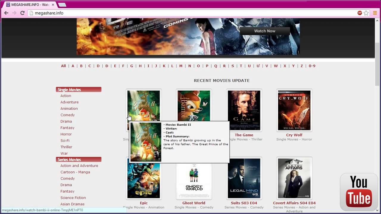 free movies no sign up or download